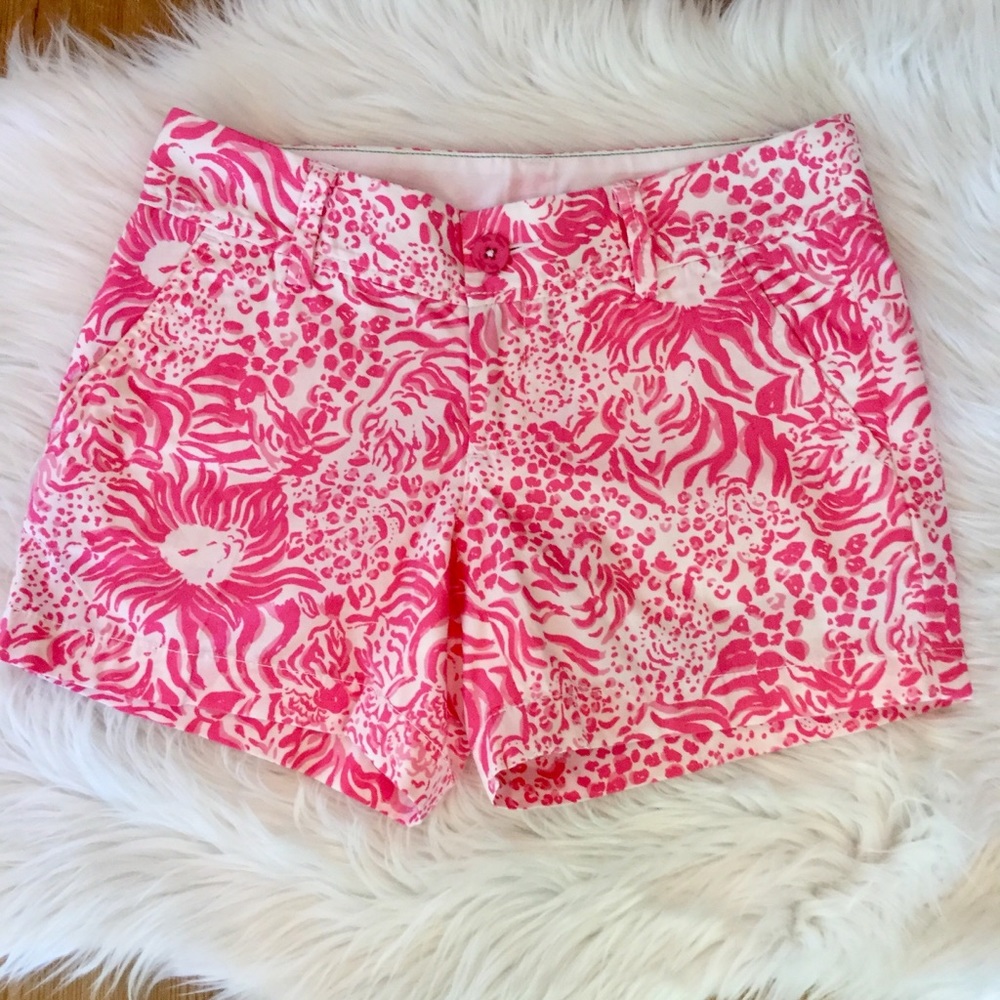 ✨SOLD✨ Lilly Pulitzer Callahan Shorts, 0, EUC - Picture 1 of 7